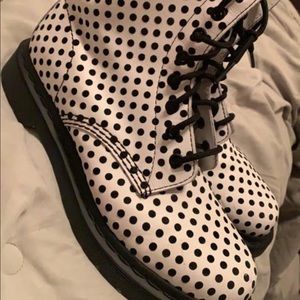 Rare Polka Dot Dr. (Doc) Marten Boots